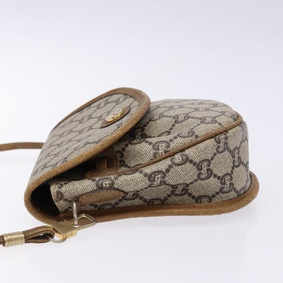 GUCCI GG Plus Supreme Shoulder Bag Pvc Beige Gold - Picture 5 of 13